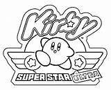 Kirby Coloring Pages Star Super Ultra Fire Printable Getdrawings Color Getcolorings sketch template