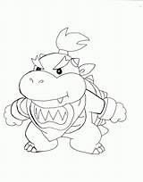 Bowser Jr Coloring Pages Baby Printable Junior Drawing Lord Rings Colouring Color Paper Lego Kids Getcolorings Castle Popular Print Deviantart sketch template