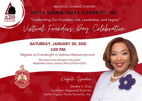 founders day celebration  knoxville alumnae chapter