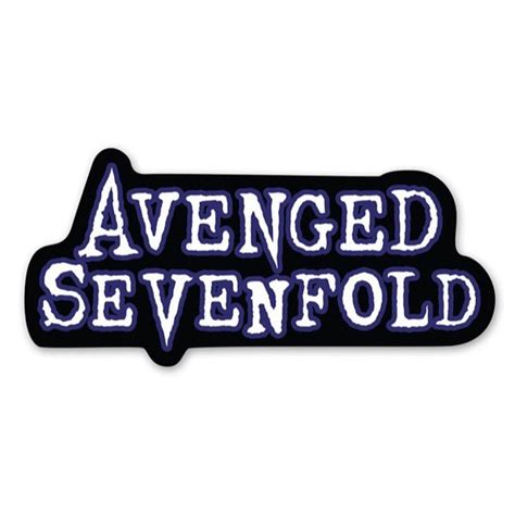 Avenged Sevenfold Logo Sticker Rocker Tee