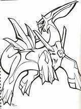 Pokemon Coloring Dialga Pages Legendary Palkia Para Colorear Arceus Drawing Rayquaza Legendaries Color Rare Print Dibujos Sketch Printable Imprimir Sheets sketch template