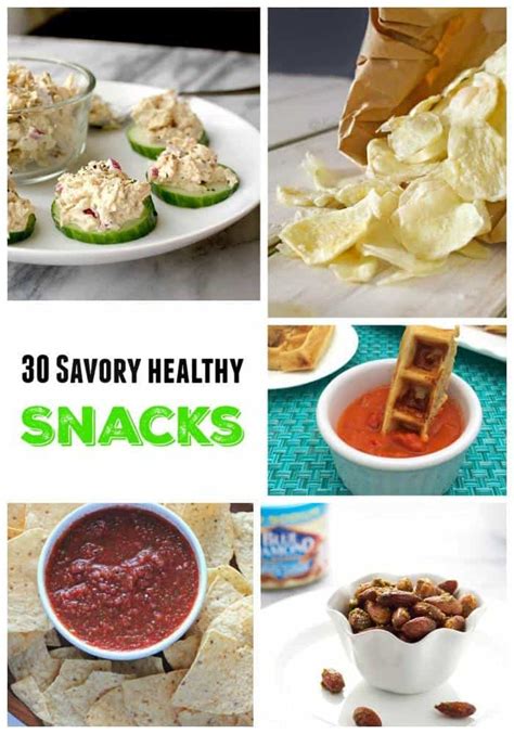 30 Savory Healthy Snacks Cupcakes And Kale Chips