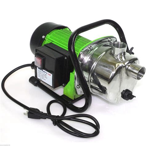 hp  watts stainless steel jet booster water pump pressure pump gph econosuperstore