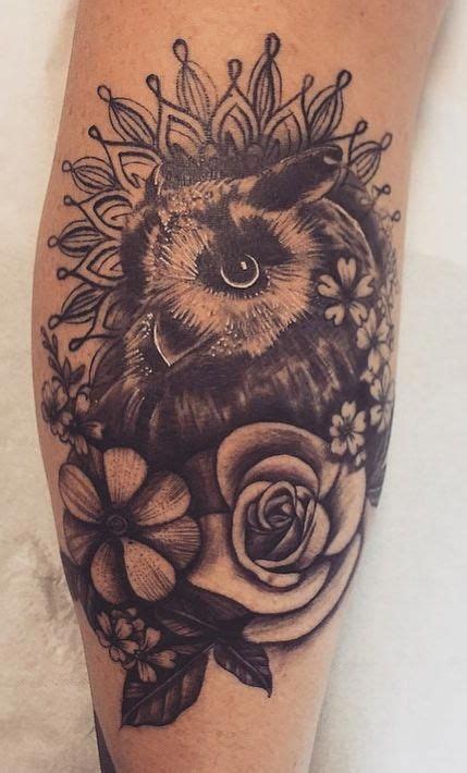 owl mandala  tattoo artist fletch mandalatattoo owl