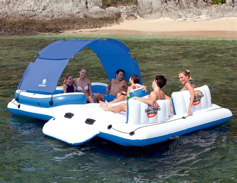 person float inflatable island sales