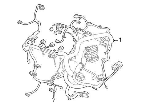 chevrolet impala engine wiring harness  liter gas  liter wo pzev  gm