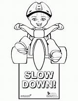 Coloring Pages Signs Traffic Printable Sign Safety Stop Sheets Light Bicycle Street Drawing Aid First Getdrawings Getcolorings Kids Clipart Popular sketch template