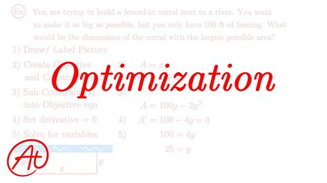 optimization problems explained  examples youtube