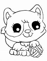 Coloring Kitten Pages Printables Printable Kids sketch template
