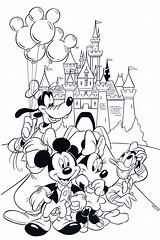 Coloring Disney Pages Printable Books Source sketch template