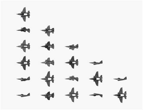 drawn aircraft fighter plane sprite animation  hd png