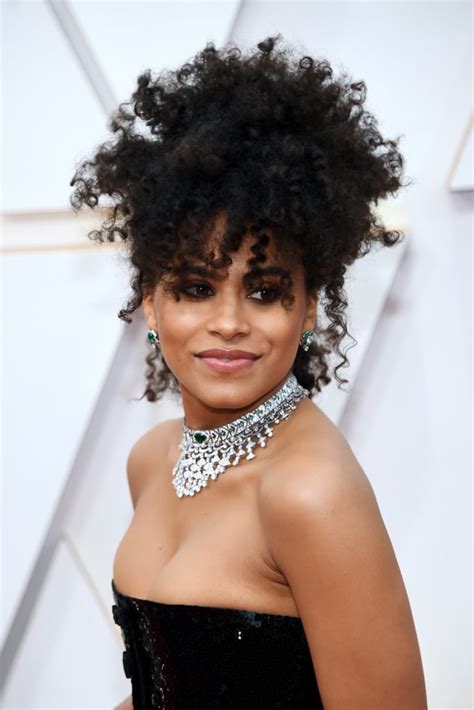 zazie beetz at the oscars 2020 2020 oscars see all the best hair and