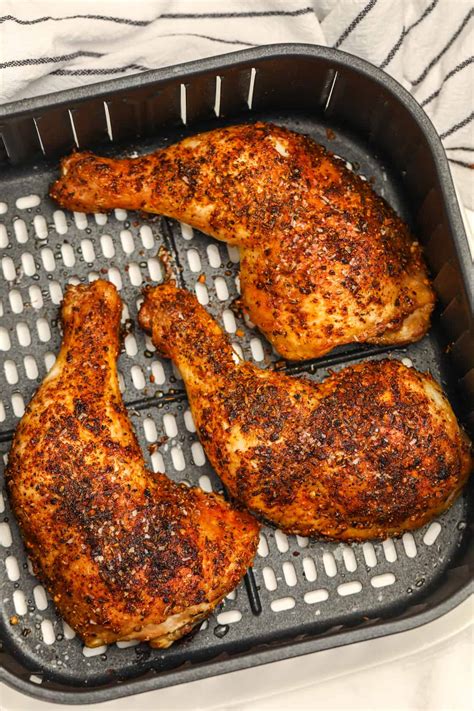 air fryer chicken legs from fresh or frozen spend with pennies