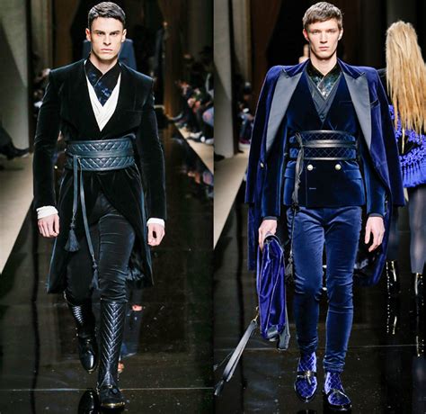 balmain 2016 2017 fall autumn winter mens runway denim jeans fashion week runway catwalks