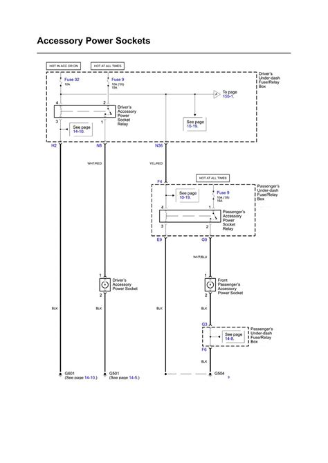 wiring diagram honda odyssey  repair guides page   manual   replaced