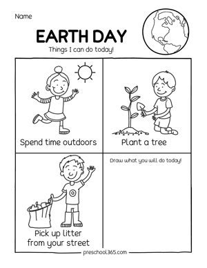 earth day celebration activities  kindergarten  fist grade children