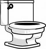 Toilet Clipart Bathroom Clip Bowl sketch template
