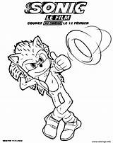 Movie Hedgehog Gratuit Blockbuster Videogame Franchise Sega Coloriages sketch template