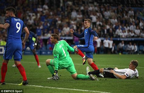 germany 0 2 france player ratings antoine griezmann is