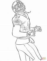 Coloring Pages Nfl Le Veon Bel Printable Football Bell Leveon Drawing Sports Supercoloring Categories sketch template