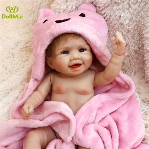 full body silicone reborn baby dolls newborn baby girl bebe boneca reborn menina realistic vinyl