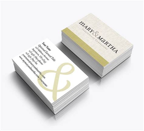 business cards  top      letter   gold  white