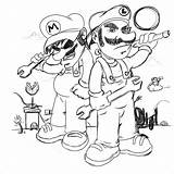 Coloring Pages Mario Luigi Baby Paper Super Badge Sheriff Sagwa Odysseus Sonic Print Boom Firefighter Badges Getcolorings 0d Fall Getdrawings sketch template