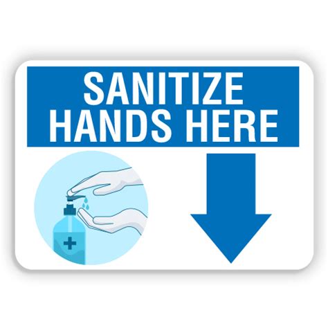 sanitize hands  american sign company