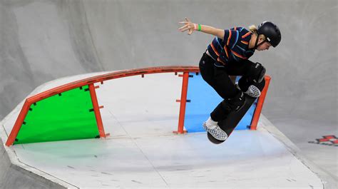 Poppy Olsen In Skate Park Act Australian Olympic Committee
