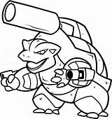 Blastoise Pokemon Mega Coloring Pages Drawing Draw Step Colouring Color Characters Printable Getcolorings Drawings Print Clipartmag Tutorials Dawn Anime Getdrawings sketch template