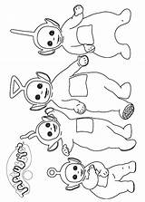 Teletubbies Pianetabambini Stampare sketch template
