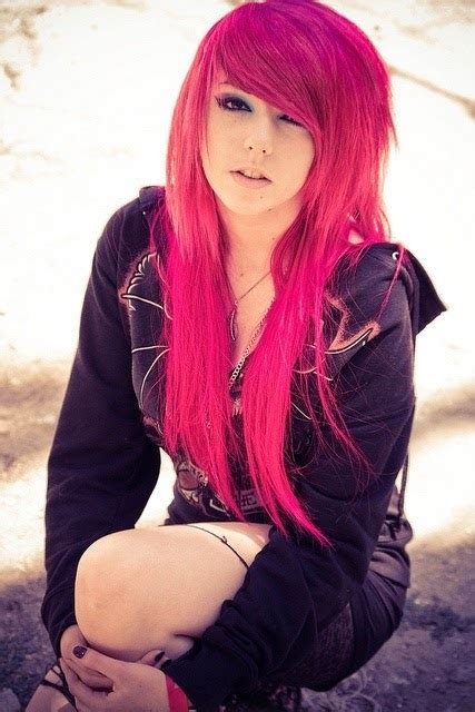 hairstyles and women attire cool hair for emo girls
