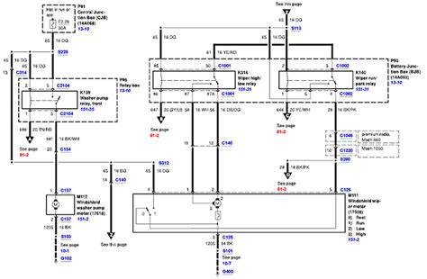 windshield wiper motor wiring diagram ford pictures wiring diagram sample