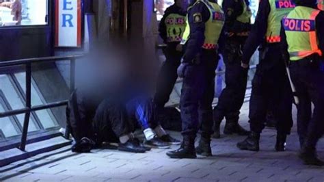 view point sweden masked gang targeted migrants in stockholm