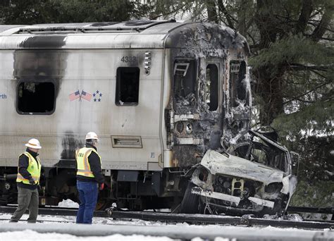 preliminary report released  deadly commuter train crash  suburban
