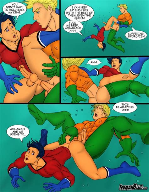 Gay Underwater Sex 7 Aquaman Fucks Aqualad Superheroes