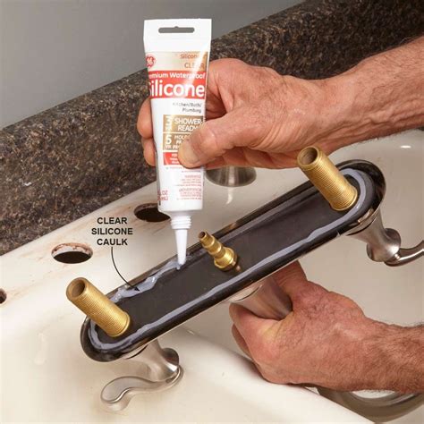tips  installing  faucet  easy   family handyman