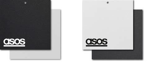 asos brand identity labelling  packaging design household