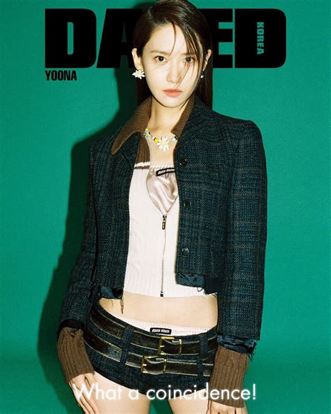 Snsd Yoona For Dazed Korea X Miu Miu September Issue 2022 Kpopping