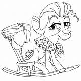 Pony Gamesmylittlepony Smith Granny Mewarnai sketch template