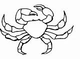 Crab Coloring Kepiting Gambar Mewarnai Krab Crabe Kolorowanki Caranguejos Dzieci Bestcoloringpagesforkids Hermit Crabs Dan Coloriages Paud Bisa Wikiclipart sketch template