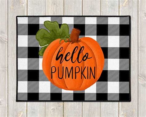 fall farmhouse doormats  halloween  thanksgiving candie anderson