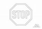 Stoppschild Ausmalbild Verkehrszeichen Stopschild Malvorlage Schild Ausmalbilder Herunterladen sketch template