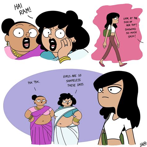 Indian Illustrator Captures Hilarious Moments Of Growing