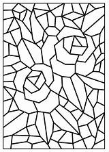 Mosaico Mosaicos Flor Fundamental Ensino Aula Visuais Maxdicas Arara Sala Excelentes Geometrico Dicas Todaatual Criança Adultos Abstrata Pequi Excelente sketch template
