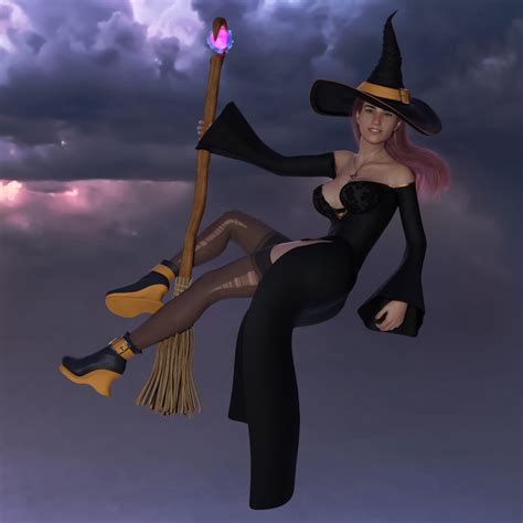 Sexy Witch Pose Set One For Genesis 8 Female And G9 Daz Content By