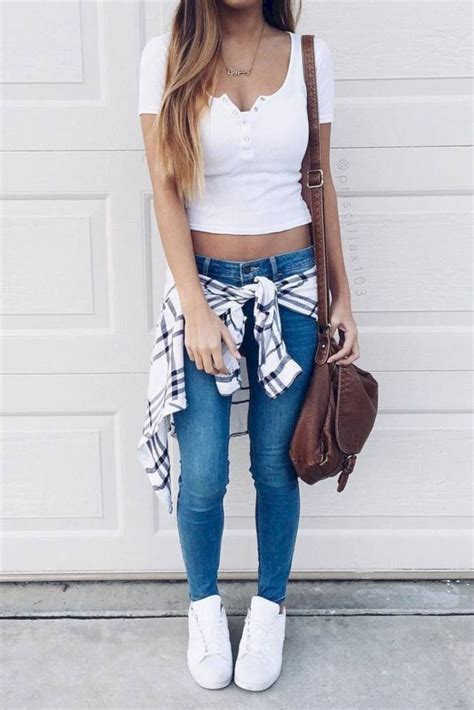 46 easy and cute summer outfits ideas for school