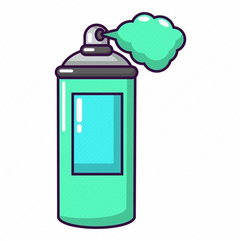 aerosol bottle  cartoon object paint spray icon   iconfinder