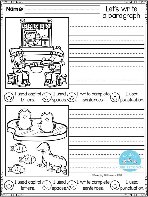 grade writing worksheets collection worksheet  kids