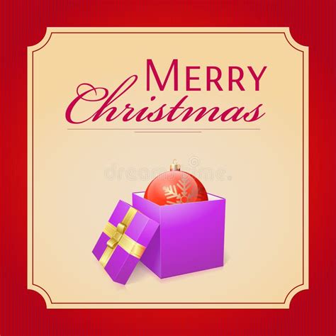 merry christmas gift stock vector illustration  business